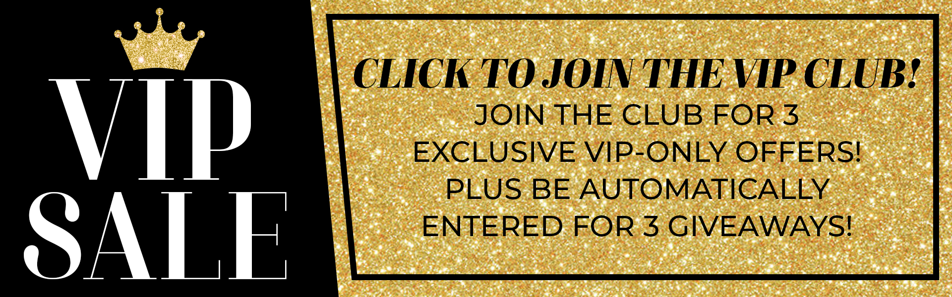 Website – Desktop Banner 1920×600 – VIP Sale copy