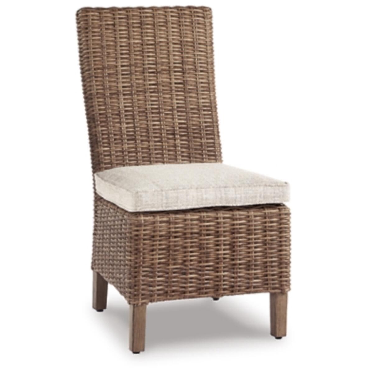 Beachcroft Outdoor Side Chair with Cushion (Set of 2) Outdoor Dining Chairs Ashley Furniture 14