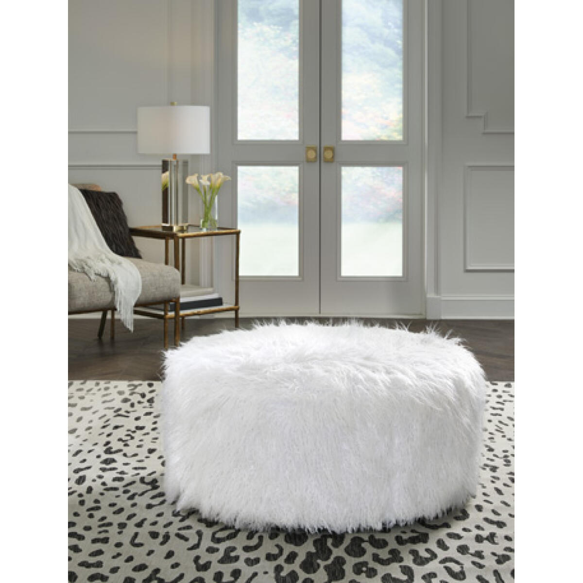 ef11c54c332466e36c418d555cbcec00 Galice Oversized Accent Ottoman - Image 1