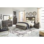 Drystan Queen Panel Bed with 2 Storage Drawers - Image 4