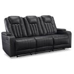 Center Point Reclining Sofa with Drop Down Table