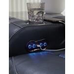 Fyne-Dyme Power Reclining Loveseat with Console - Image 12