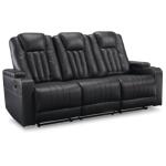 Center Point Reclining Sofa with Drop Down Table - Image 4