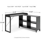 Yarlow Home Office L-Desk - Image 10