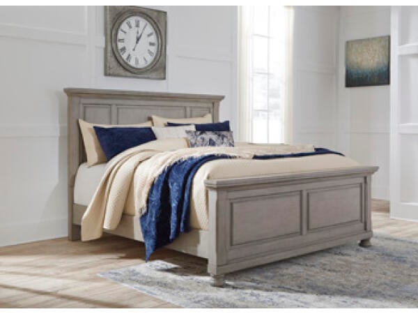 Lettner Queen Panel Bed Beds Ashley Furniture