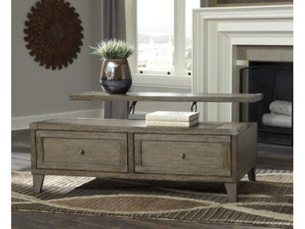 Chazney Coffee Table with Lift Top Cocktail & Coffee Tables Ashley Furniture