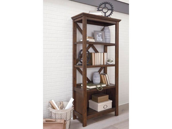 Baldridge 75″ Bookcase Bookcases Ashley Furniture