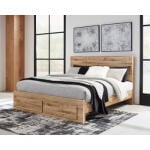 Hyanna Queen Panel Storage Bed