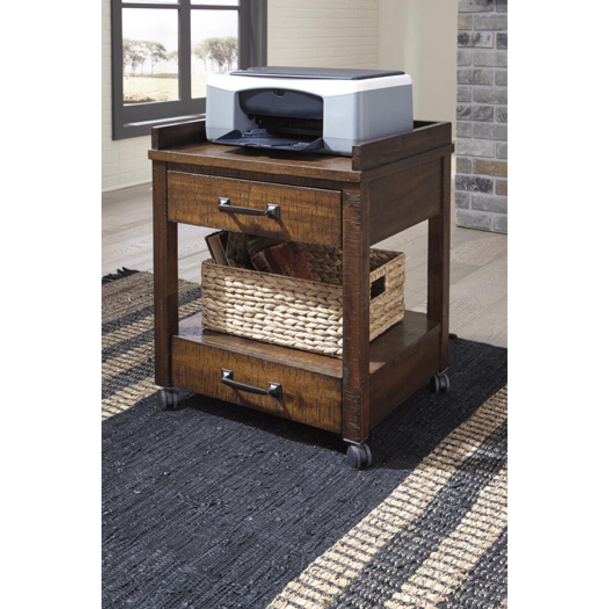 51bd67ddac162cedf9d2ceaa91578497 Baldridge Printer Stand - Image 1