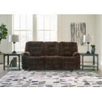 Soundwave Reclining Sofa with Drop Down Table - Image 3