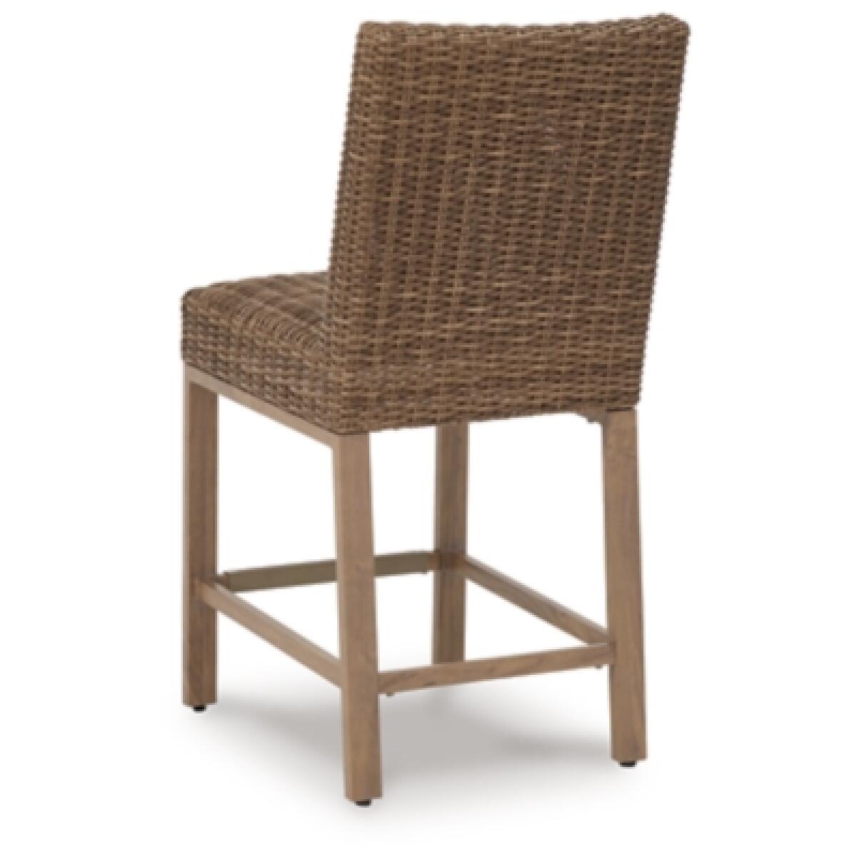 Walton Bridge Outdoor Bar Stool (Set of 2) Outdoor Dining Chairs Ashley Furniture 15