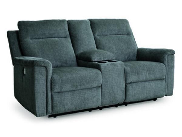 Barnsana Power Reclining Loveseat with Console Loveseats Ashley Furniture
