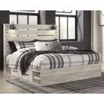 Cambeck King Panel Bed with 2 Storage Drawers - Image 3