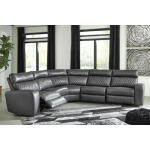 Samperstone 5-Piece Power Reclining Sectional