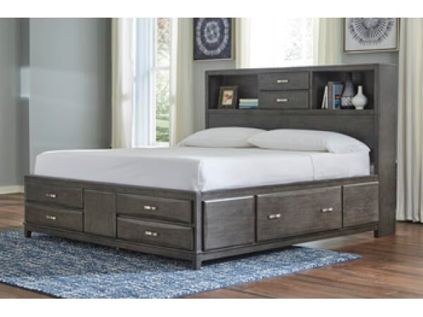 Caitbrook Queen Storage Bed with 8 Drawers Beds Ashley Furniture
