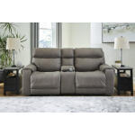 Starbot 3-Piece Power Reclining Sectional Loveseat with Console