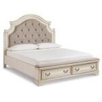 Realyn King Upholstered Storage Bed - Image 2