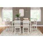 Skempton Counter Height Dining Table and Bar Stools (Set of 7) - Image 3