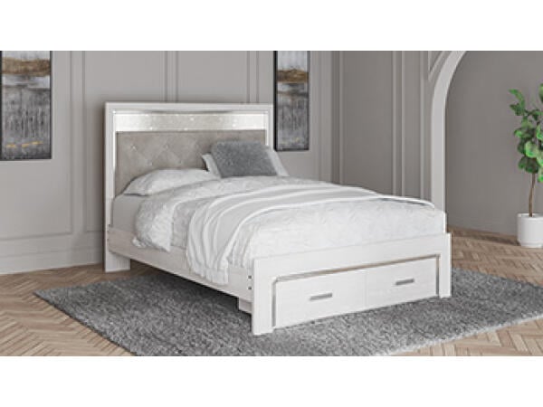 Altyra Queen Upholstered Storage Bed Beds Ashley Furniture