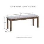 Moriville Dining Bench - Image 5
