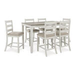 Skempton Counter Height Dining Table and Bar Stools (Set of 7)