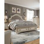 Realyn King Upholstered Storage Bed - Image 8