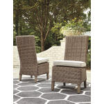 Beachcroft Outdoor Side Chair with Cushion (Set of 2) Outdoor Dining Chairs Ashley Furniture 21