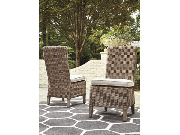 Beachcroft Outdoor Arm Chair with Cushion (Set of 2) Outdoor Dining Chairs Ashley Furniture 28