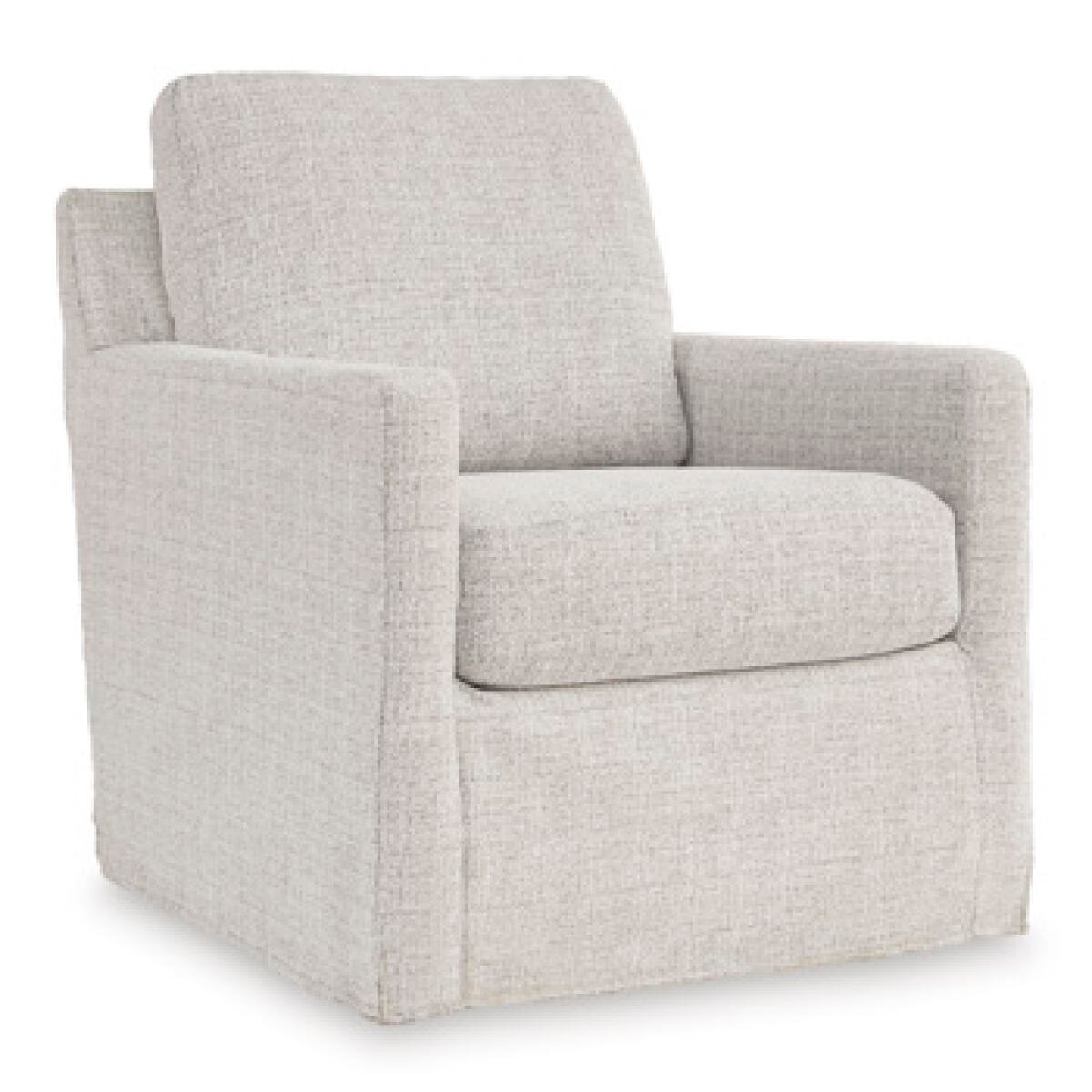 b9bc0c87c4c3f911b5dafbeaeb5ea796 Nenana Next-Gen Nuvella Swivel Glider Accent Chair - Image 1