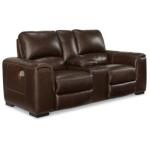 Alessandro Power Reclining Loveseat with Console - Image 2