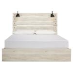 Cambeck King Panel Bed with 2 Storage Drawers - Image 4