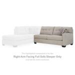 Mahoney Right-Arm Facing Full Sofa Sleeper Sectionals Ashley Furniture 11