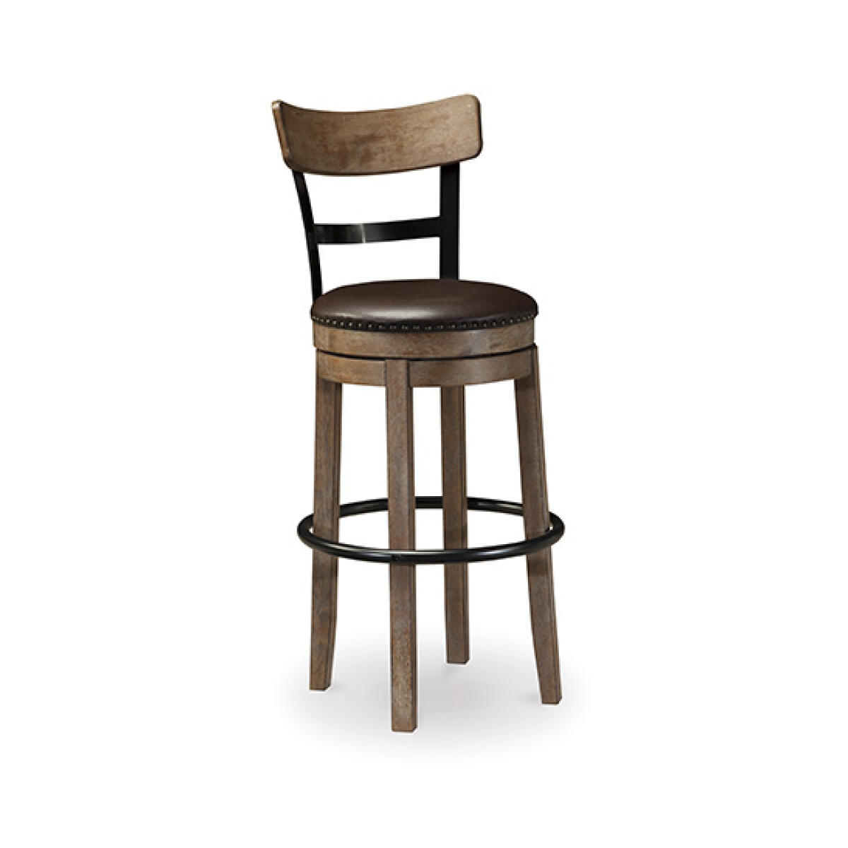a7f9803ad8345b6eba7449073ba34694 Pinnadel Bar Height Bar Stool - Image 1