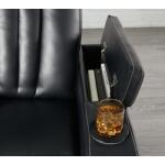 Center Point Reclining Sofa with Drop Down Table - Image 10
