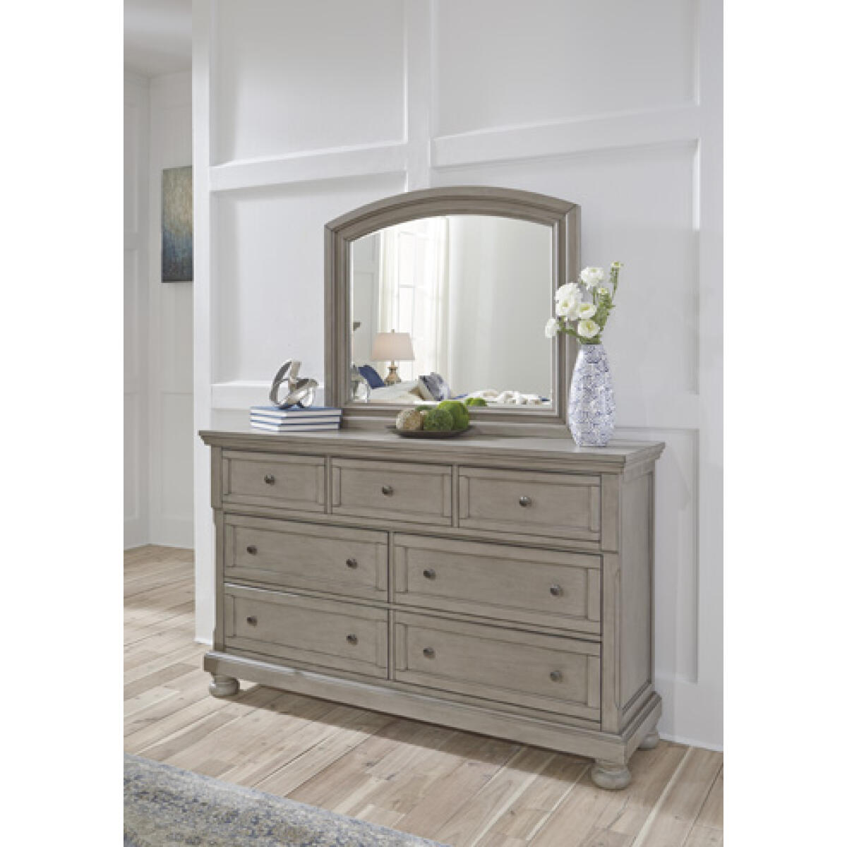 04b55c9354f9b26ec8d348f42e5437ea Lettner Dresser and Mirror - Image 1