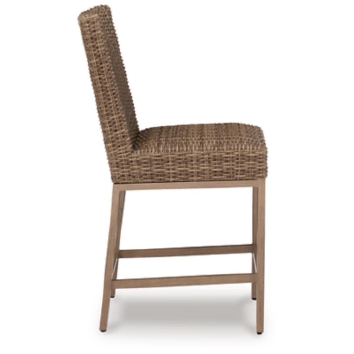 Walton Bridge Outdoor Bar Stool (Set of 2) Outdoor Dining Chairs Ashley Furniture 14