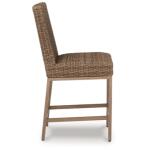 Walton Bridge Outdoor Bar Stool (Set of 2) Outdoor Dining Chairs Ashley Furniture 22