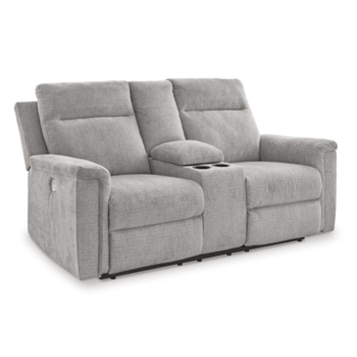 465bd37f1d3751f0d77fa842d4662f60 Barnsana Power Reclining Loveseat with Console - Image 1
