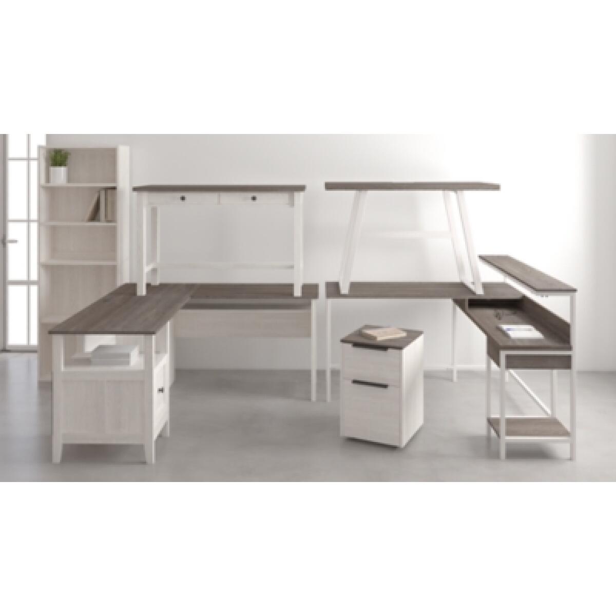 Dorrinson Home Office L-Desk with Storage Desks Ashley Furniture 21