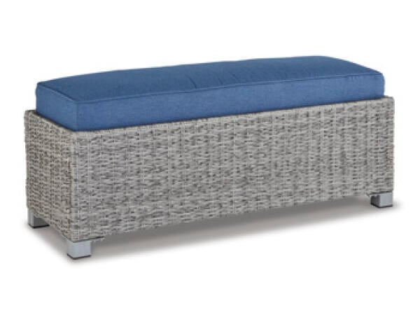 Naples Beach Outdoor Bench with Cushion Outdoor Accessories Ashley Furniture 9