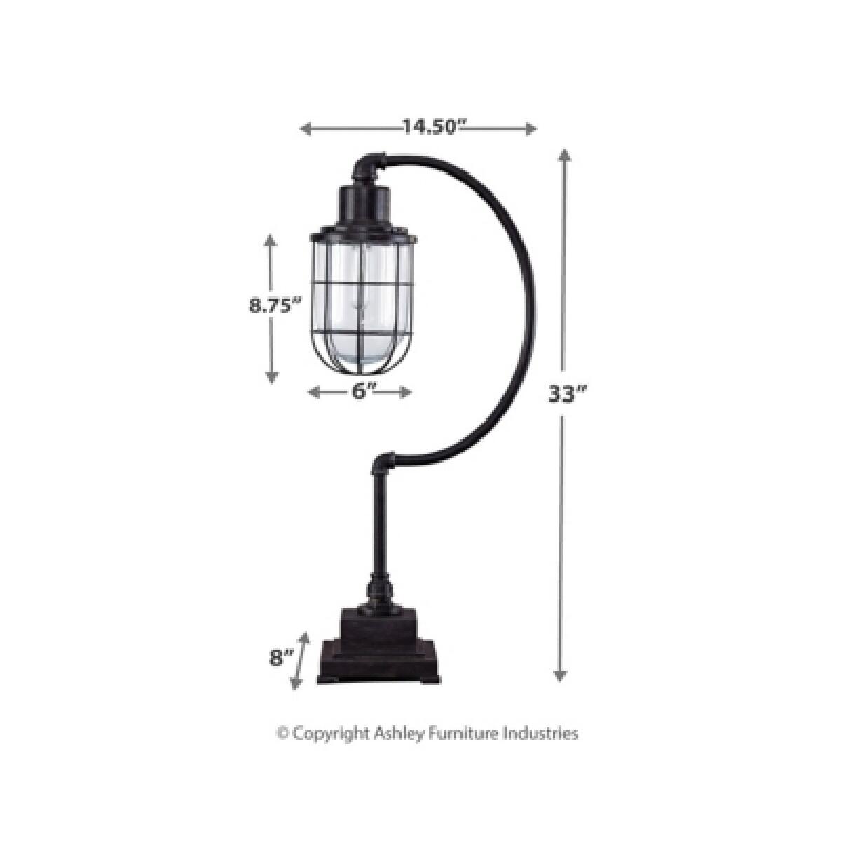Jae Desk Lamp Lighting Ashley Furniture 9