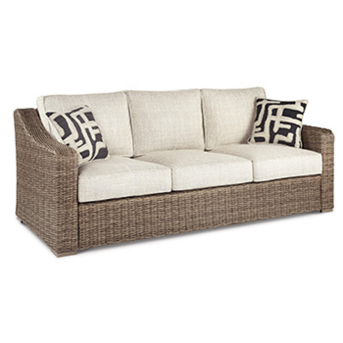 0ec7a61007e2f21c2eec8c1c80182f66 Beachcroft Outdoor Sofa with Cushion - Image 1