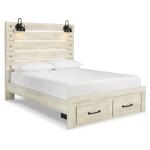 Cambeck Queen Panel Bed with 2 Storage Drawers - Image 2