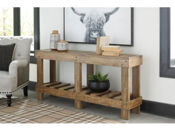 Susandeer Sofa/Console Table Console Tables Ashley Furniture 11