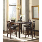 Bennox Counter Height Dining Table and Bar Stools (Set of 5)