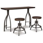 Odium Counter Height Dining Table and Bar Stools (Set of 3) - Image 2