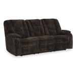 Soundwave Reclining Sofa with Drop Down Table
