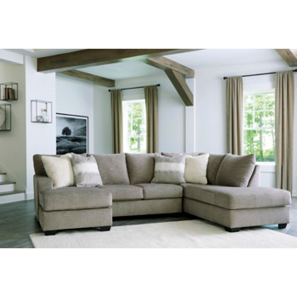 359ba0d4eca90044952c3054e189d07c Creswell 2-Piece Sectional with Chaise - Image 1