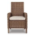 Beachcroft Outdoor Arm Chair with Cushion (Set of 2) Outdoor Dining Chairs Ashley Furniture 22