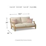 Clare View Loveseat with Cushion - Image 5